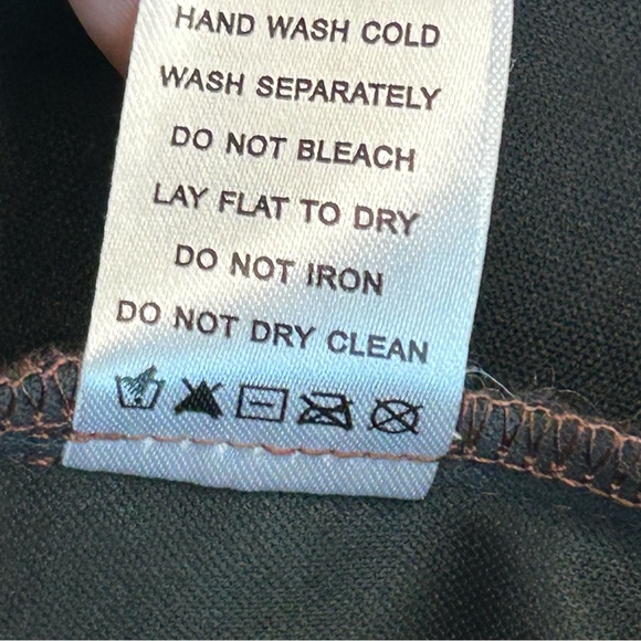 superdown brown gianna faux leather shorts pleather vegan hot pants S NWT - Picture 14 of 15